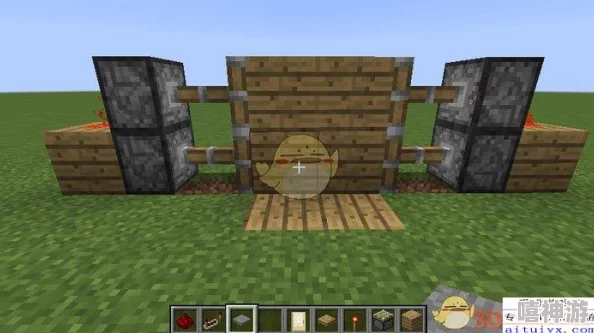 《我的世界》手游：轻松学会自动感应门制作方法与技巧