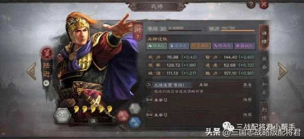 《三战陆逊新兵书》：深入解析陆逊在三国时期的军事策略与战术，探讨其对后世军事思想的影响与启示